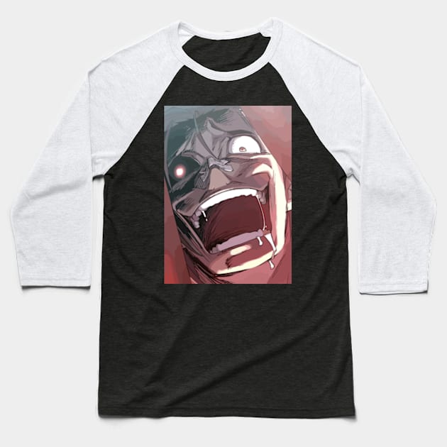 Another Lloyd Creepy Face Baseball T-Shirt by ZNEVA